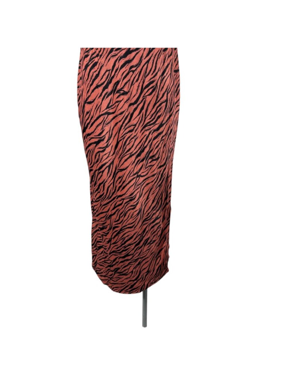 Anthropologie Elyse Zebra Printed Bias Slip Dress Size Large - Picture 7 of 11